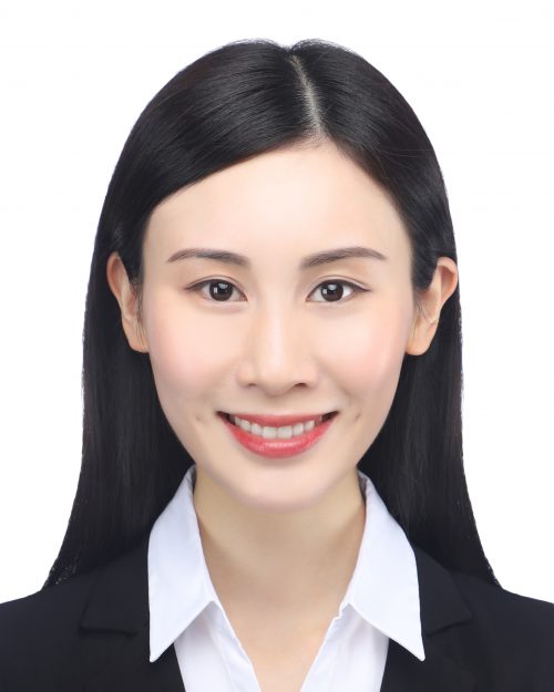 女士黑色西裝標準見工證件相