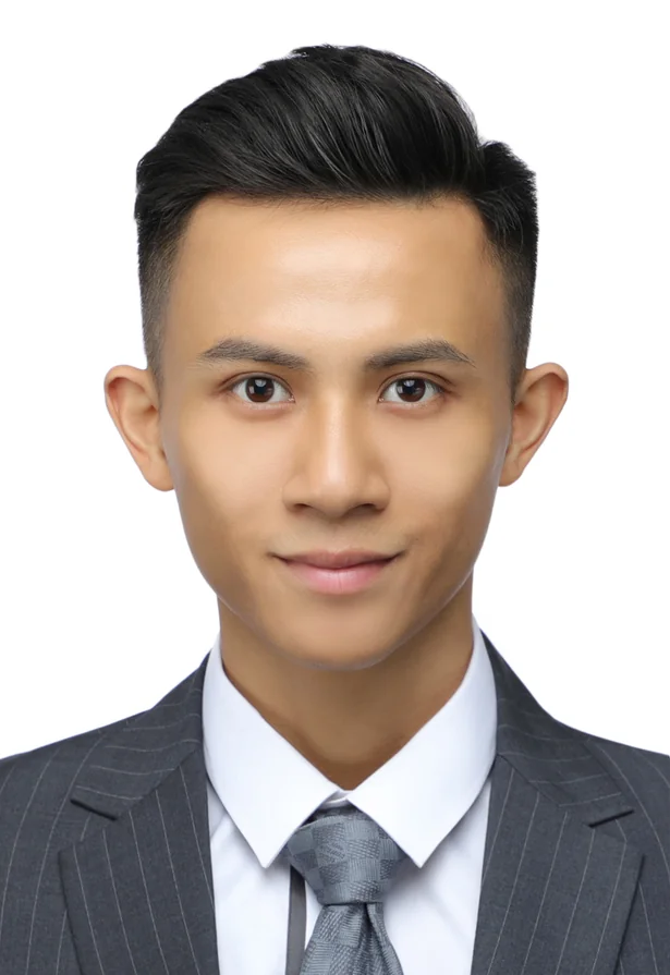 男士 CV 履歷表右上角正身見工相